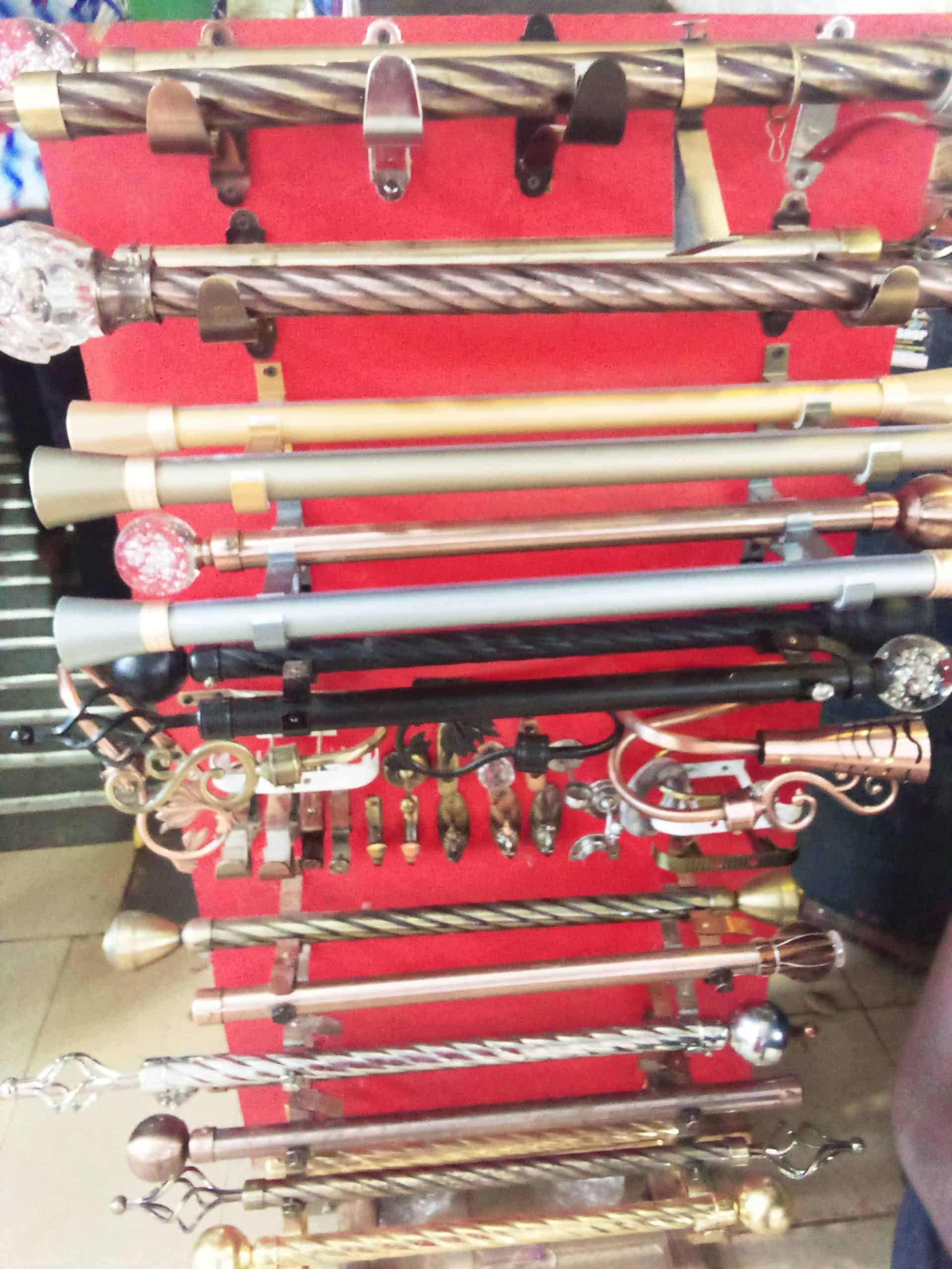 Curtain rods | Pipes