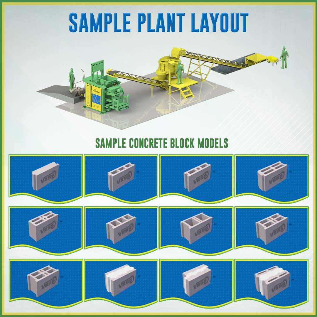 CONCRETE BRICK MACHINE