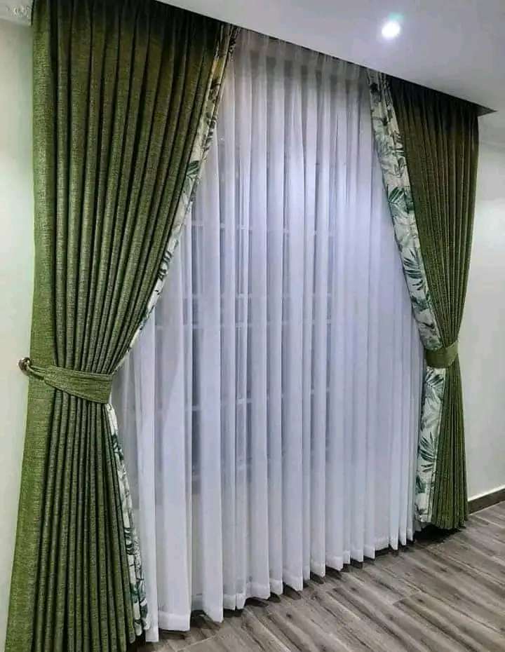 CURTAINS GREEN