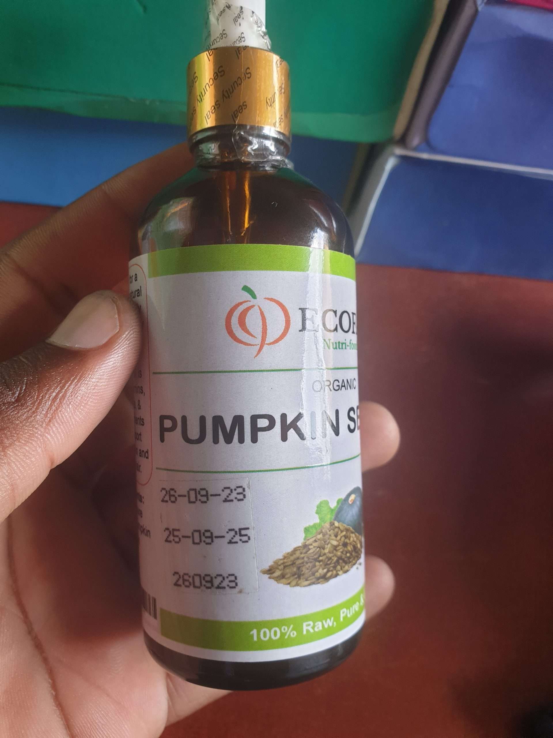 Pumpkin seed Oil