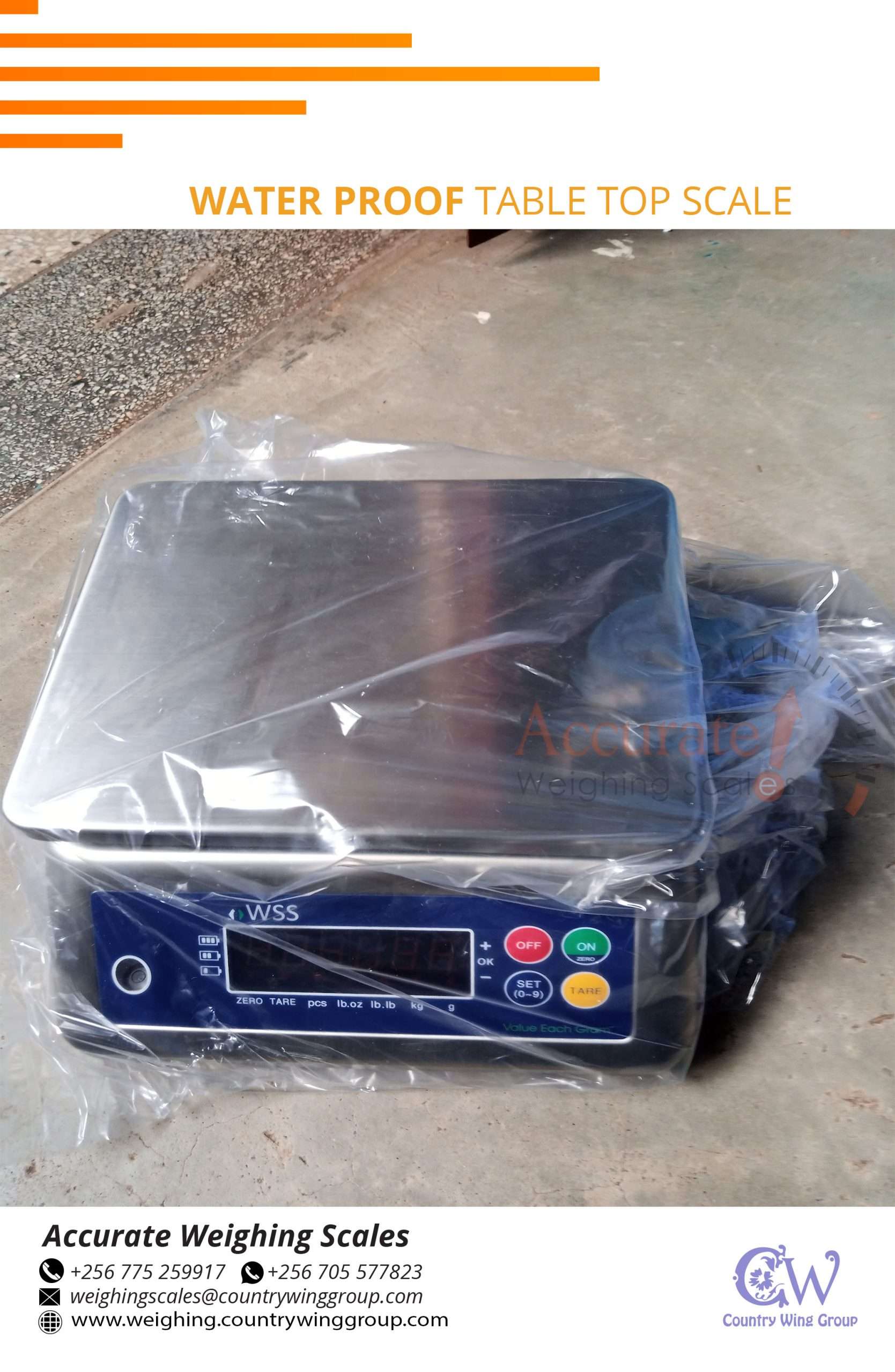 factories waterproof scale