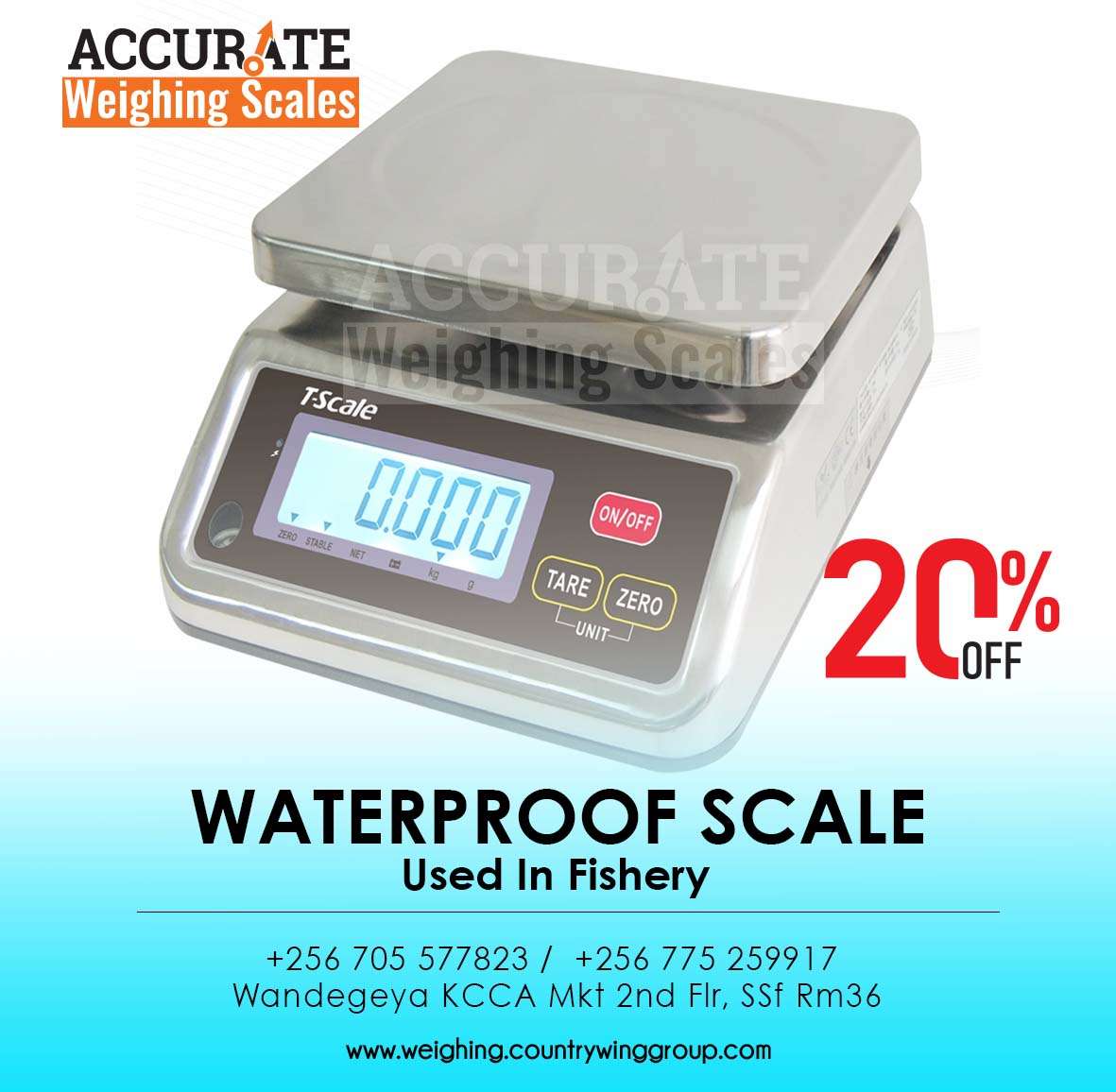 Waterproof Food scale