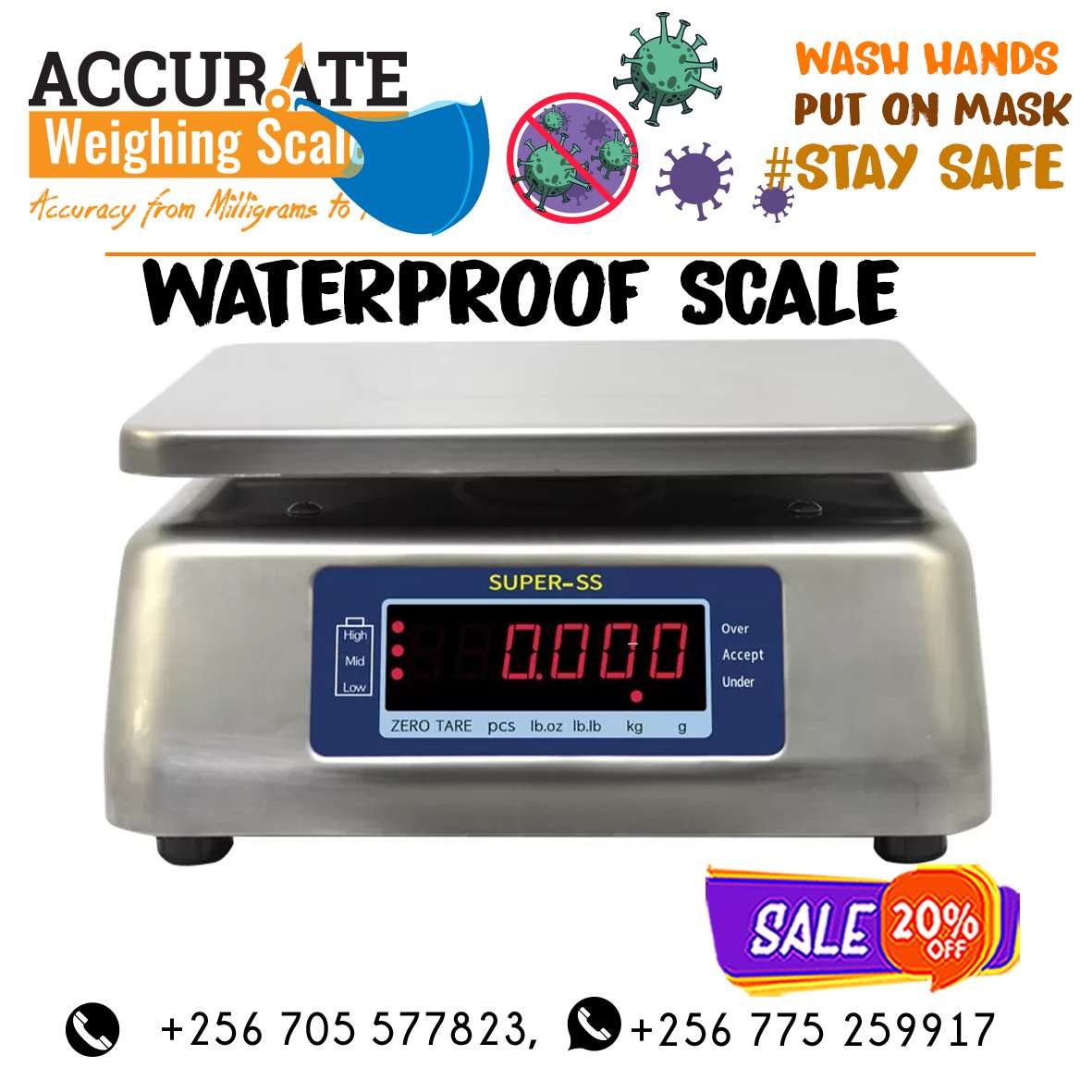industrial waterproof scales