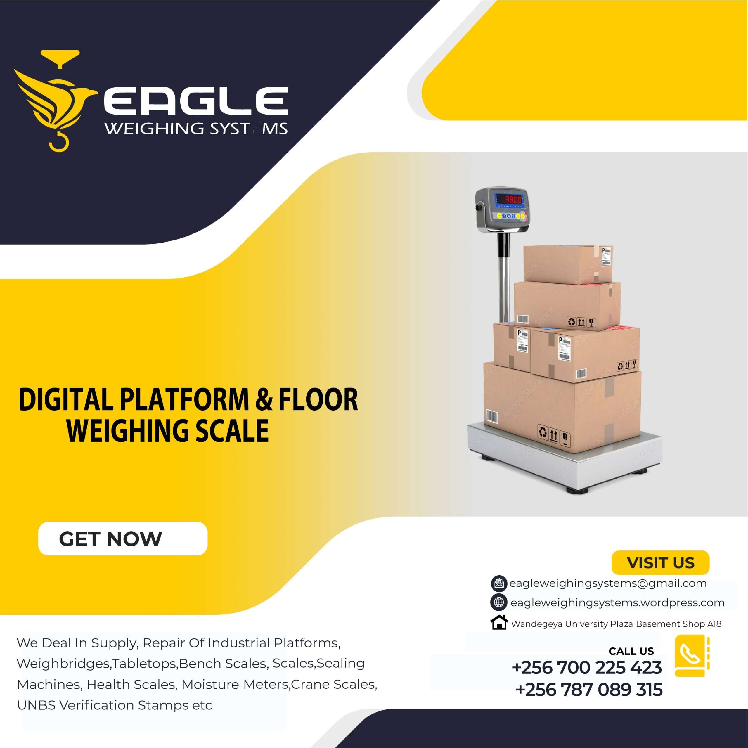 Portable Platform Scales