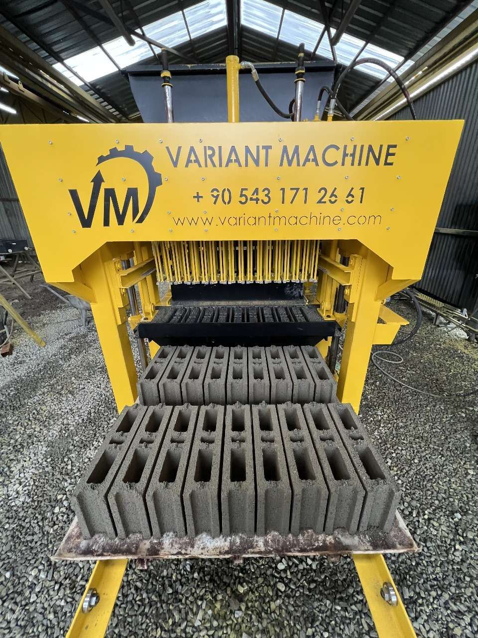 Concrete Block Machine