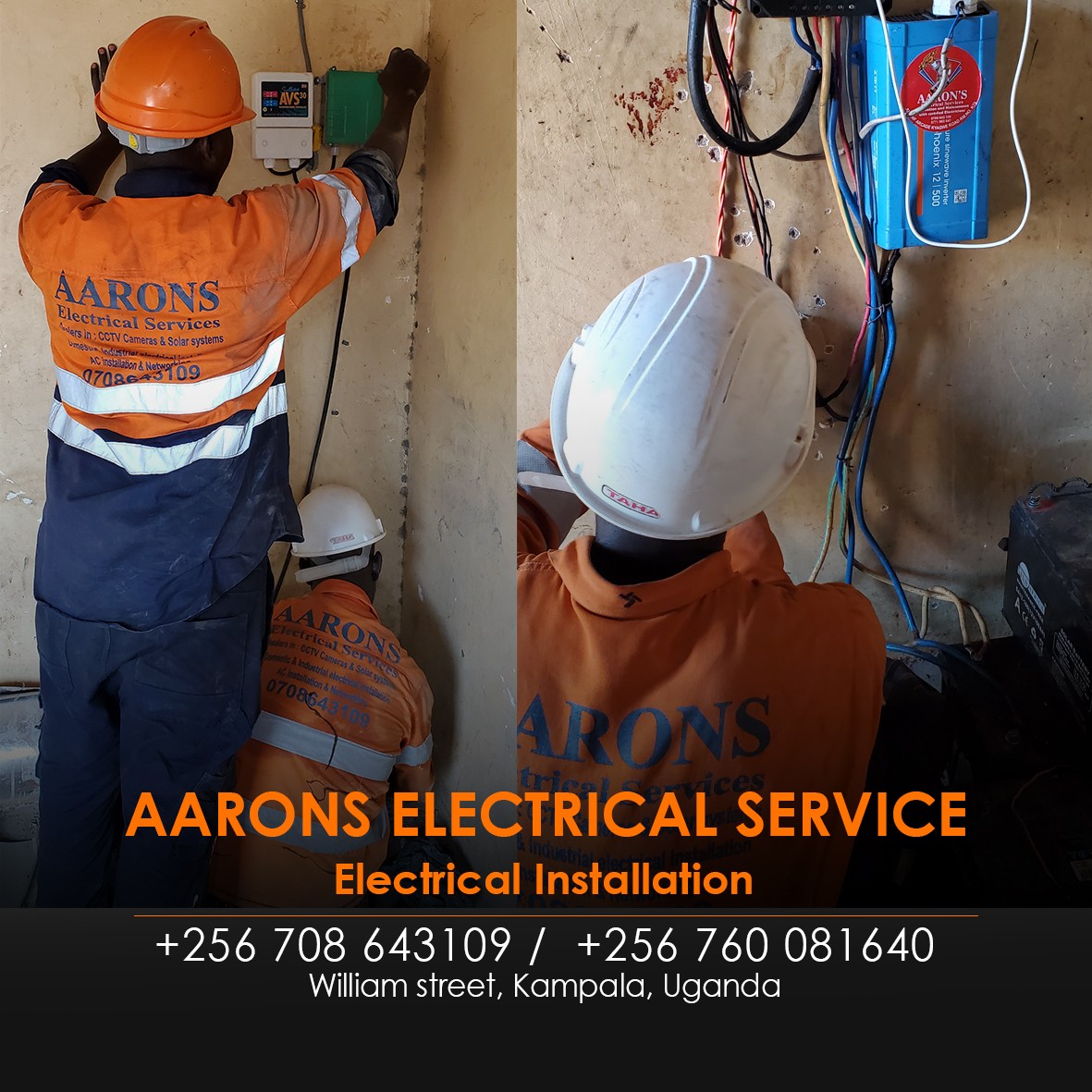 Aarons Electrical services