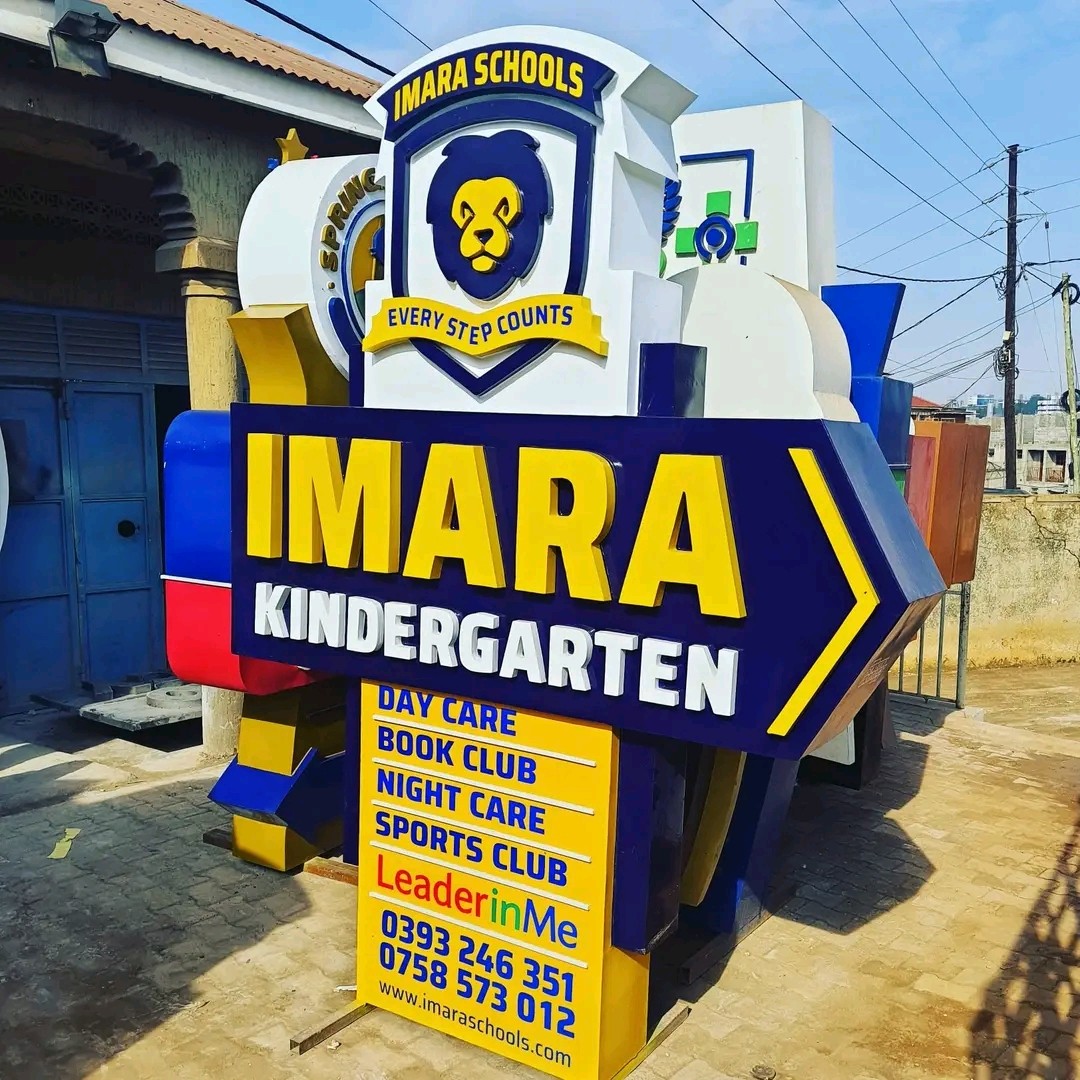 Professional school signpost