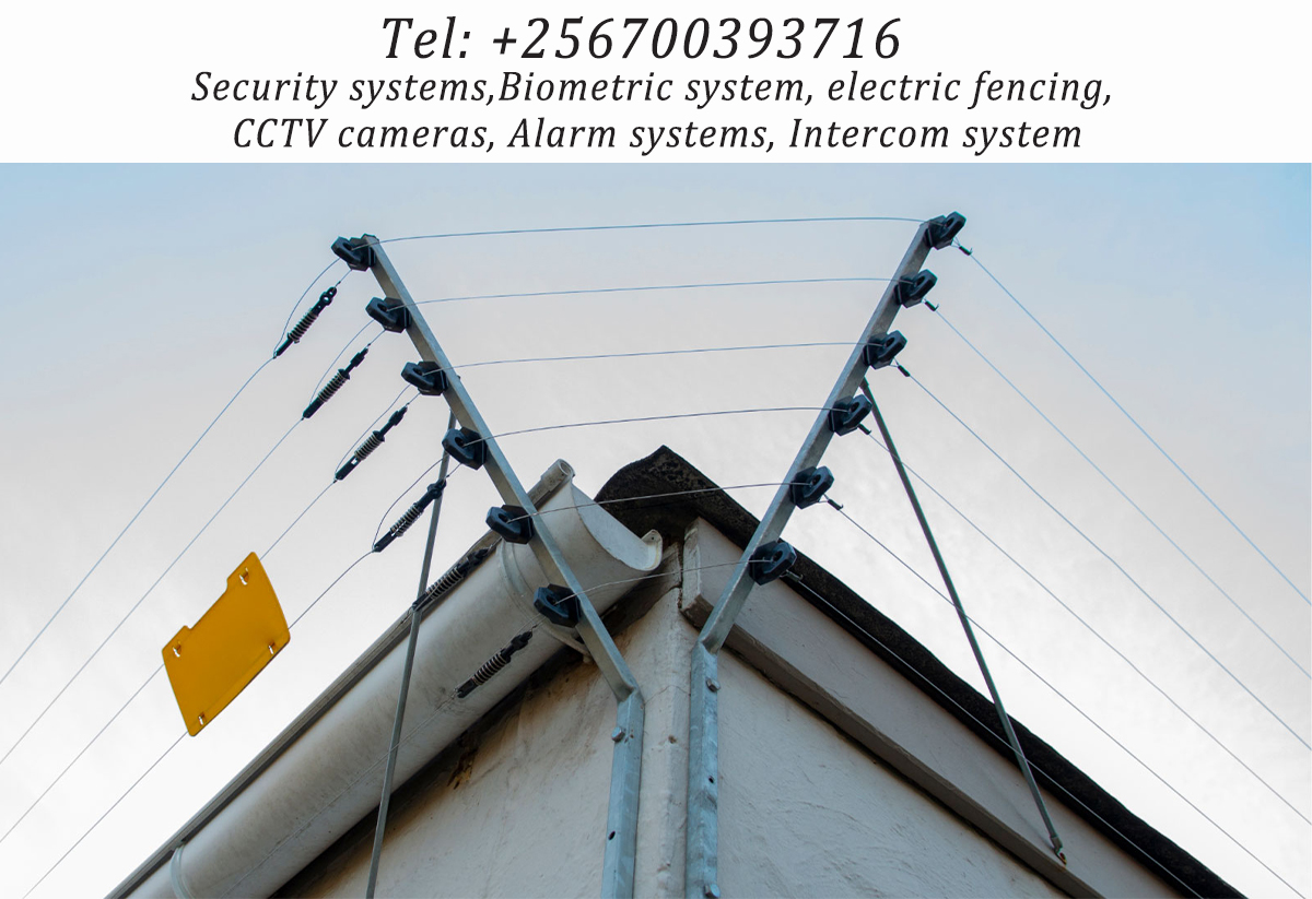 Electric fencing in Kampala