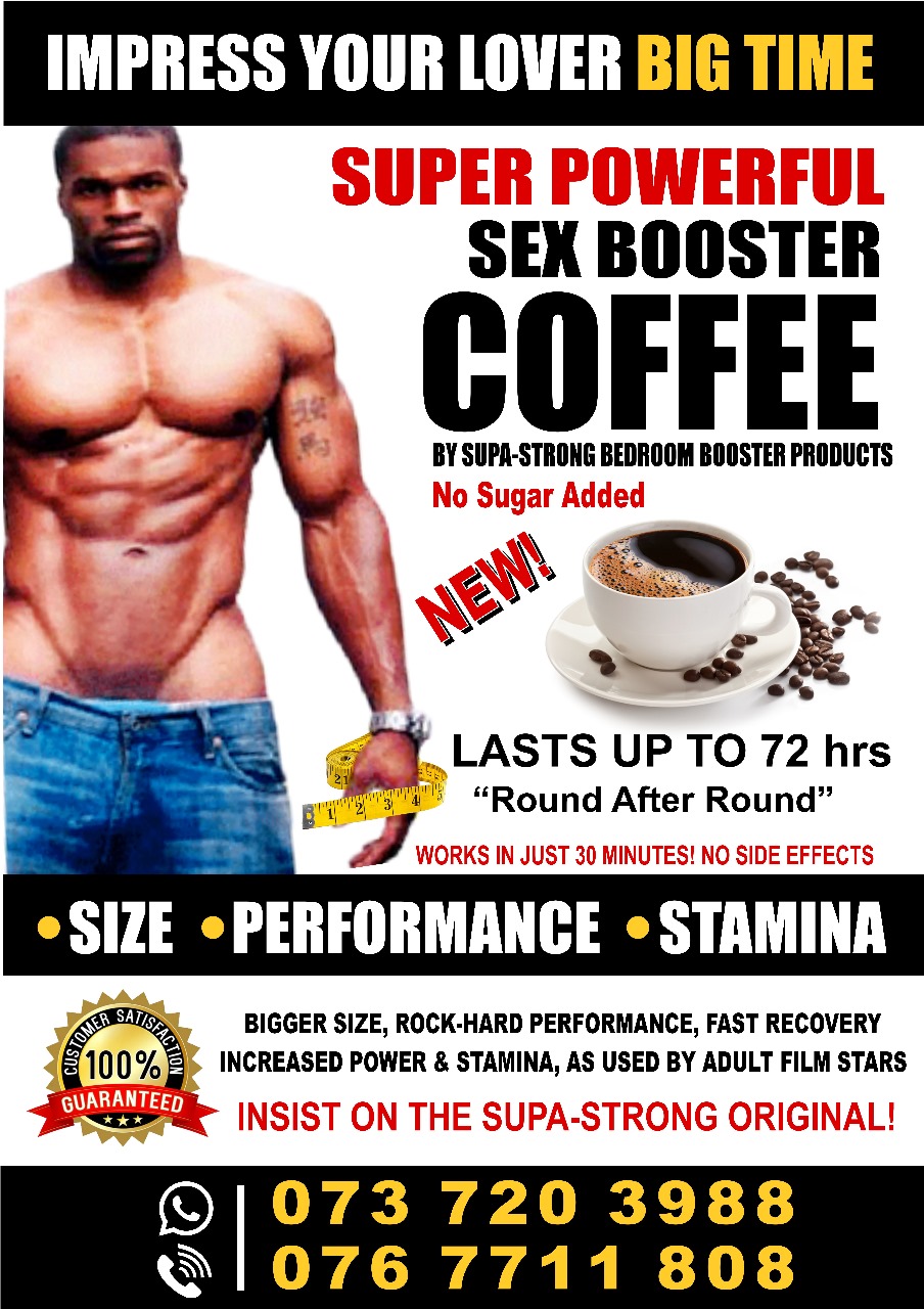 SEX BOOSTER COFFEE FOR MEN