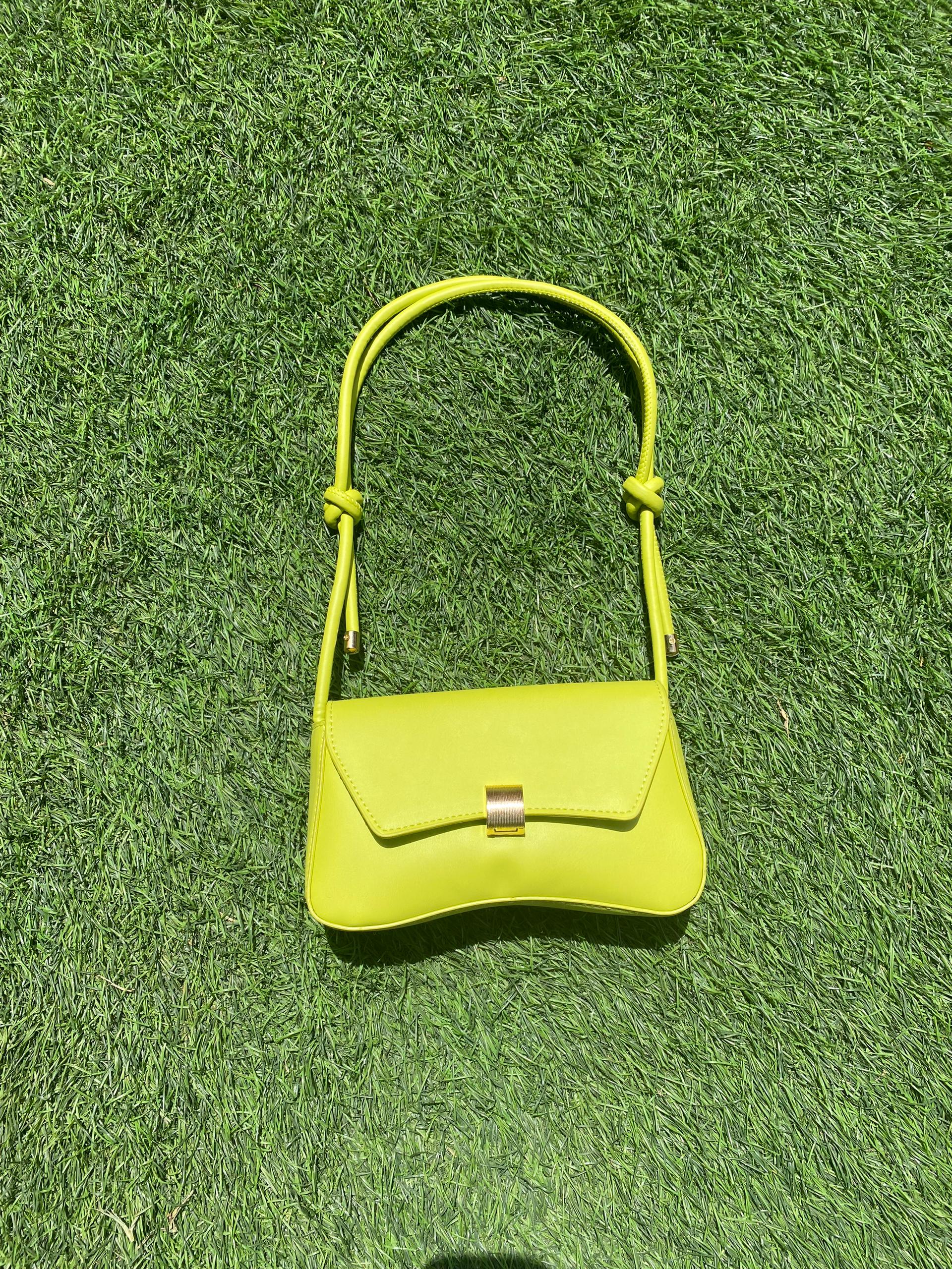 Green colour bag