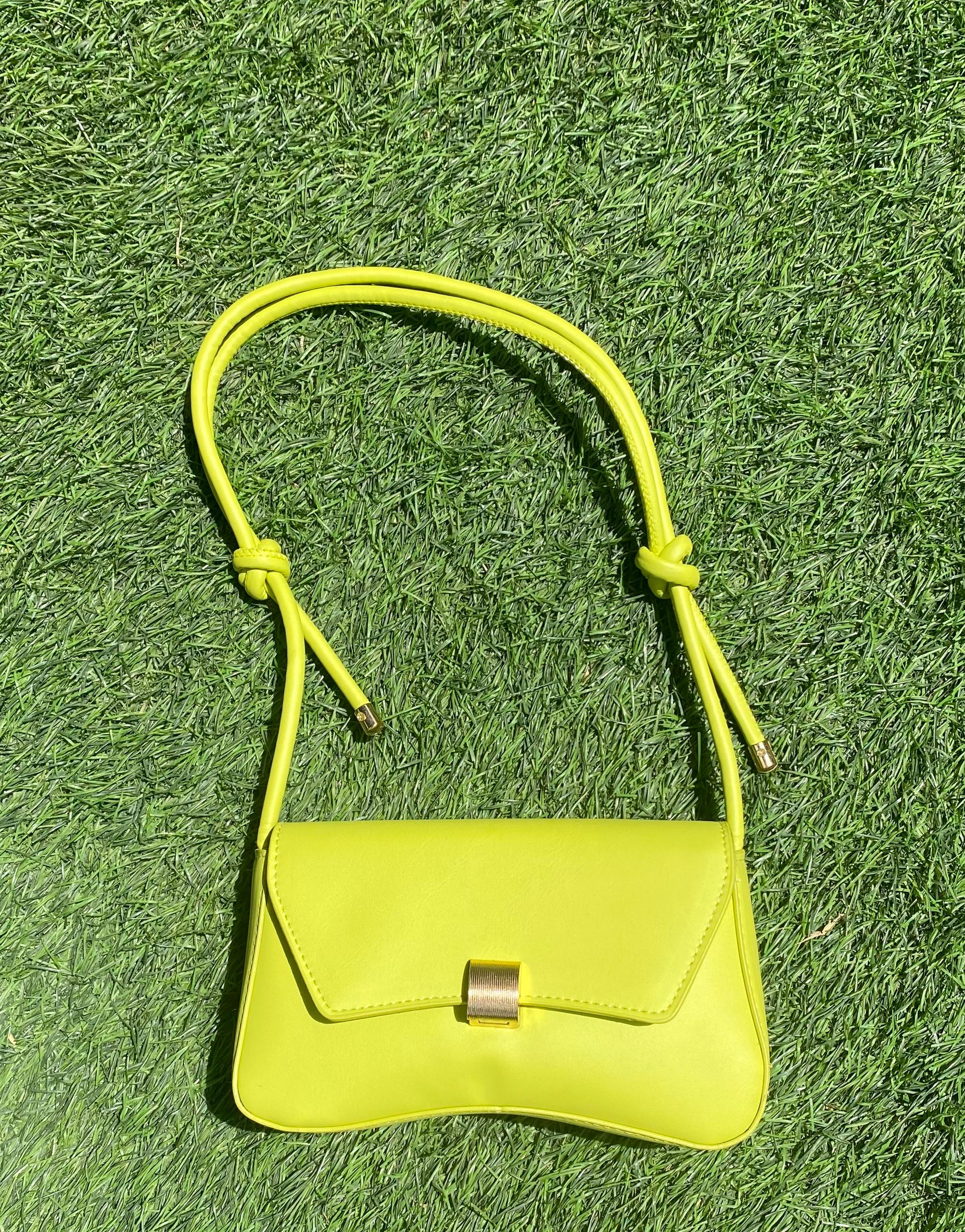 Green colour bag