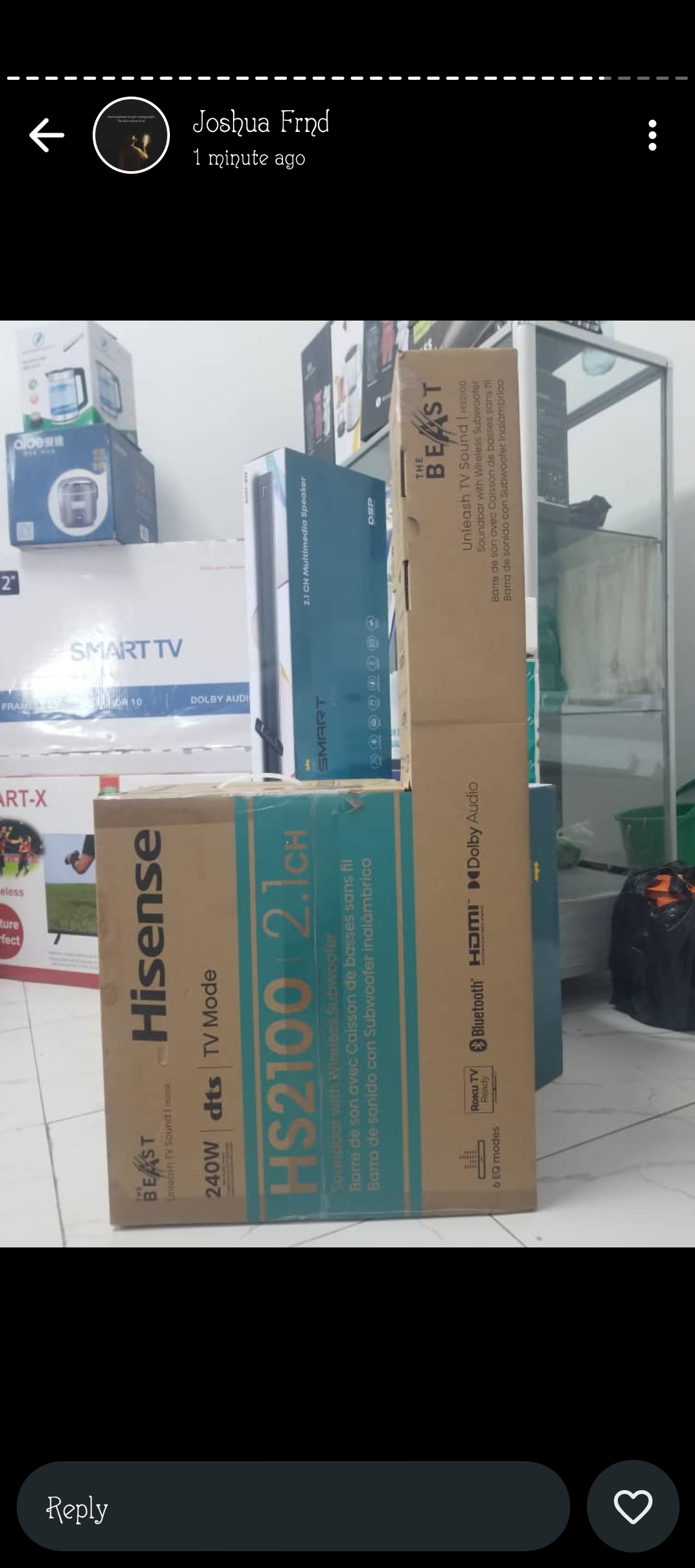Hisense sound bar
