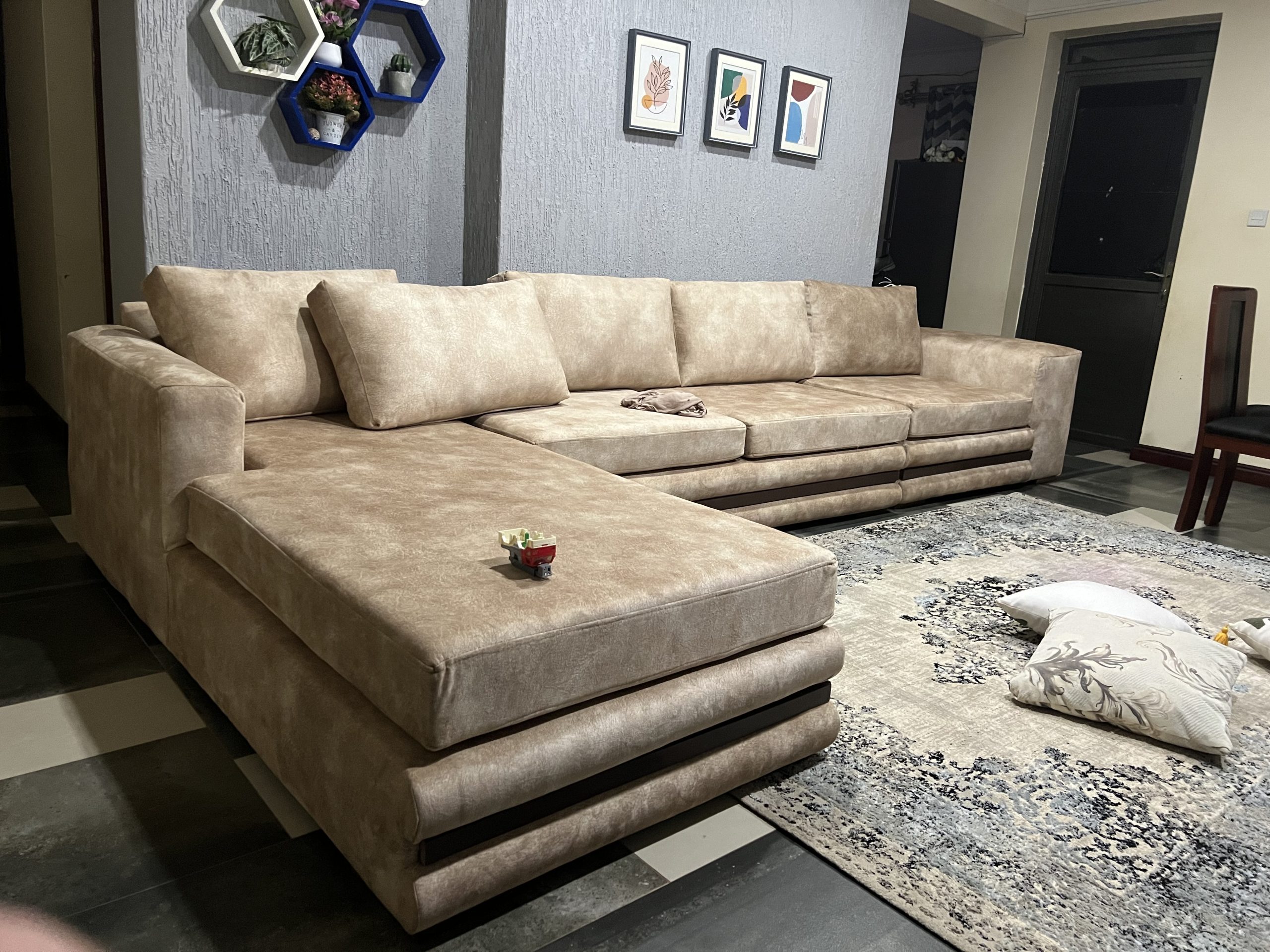 L shape Sofa