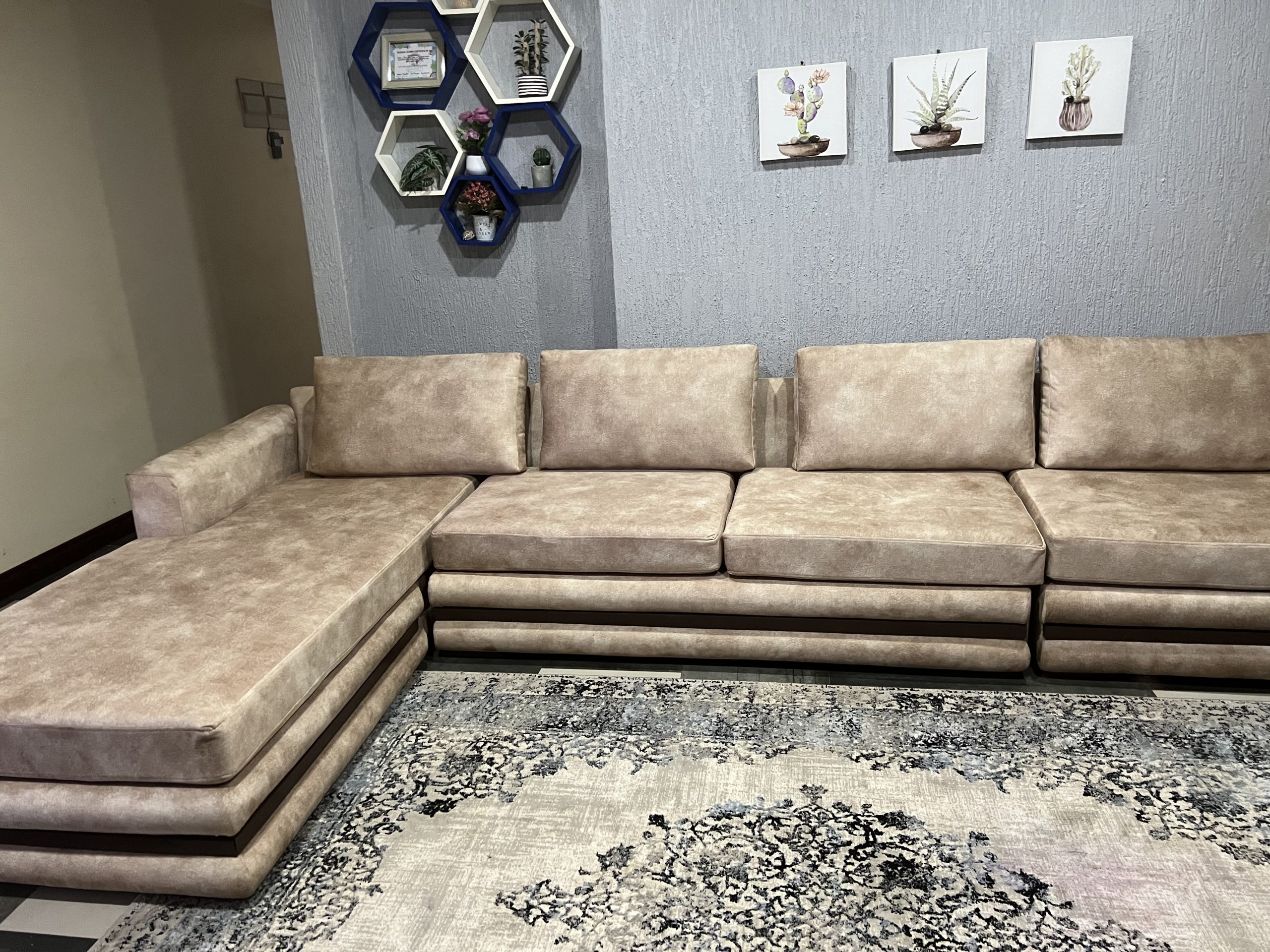 L shape Sofa